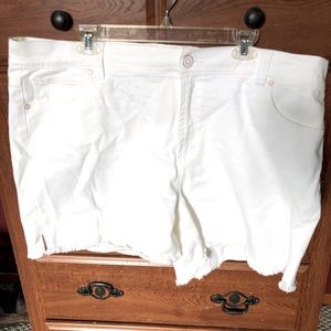 White shorts NWT SZ 18 Celebrity Pink